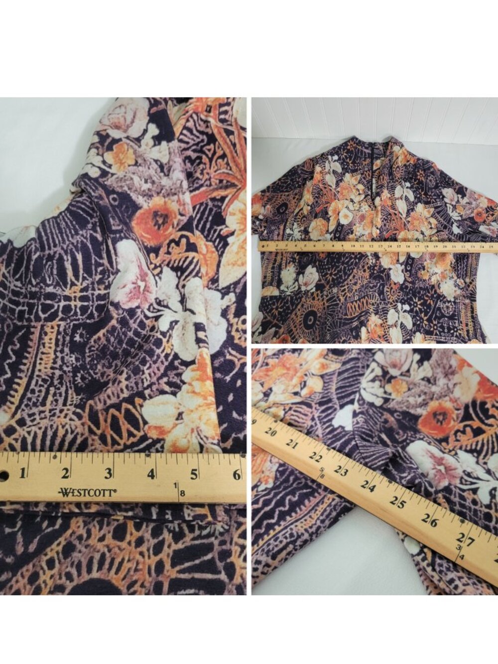 Soft Surroundings Naima Boho Festival Hippie Cottagecore Floral Print Maxi Dress - Picture 14 of 16